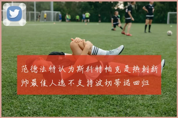 范德法特认为斯科特帕克是热刺新帅最佳人选不支持波切蒂诺回归